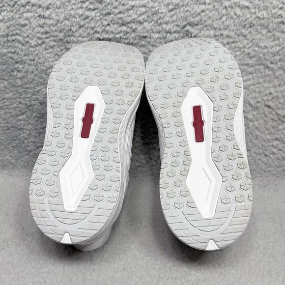 Orthofeet Roam Hands Free Womens size 7 Wide Walking Shoes White Leather - Picture 8 of 9